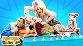 Fındık Ailesi! Ayşe, Asiye ve Rözegül ile güzellik oyunları! SPA salonunda komik video!