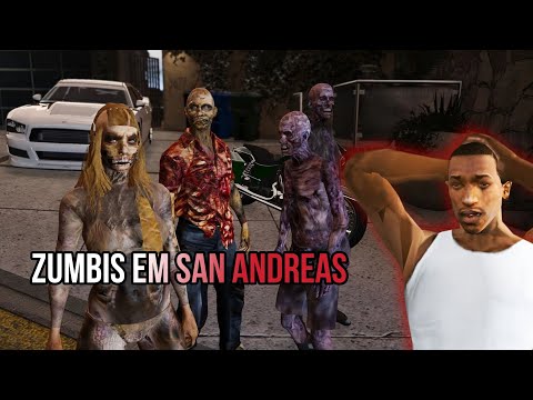 Sobrevivendo ao Apocalipse Zumbi em GTA San Andreas