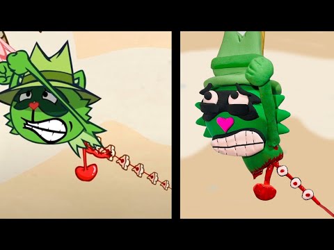 Happy Tree Friends  Parody Side by Side. Milkin’ It