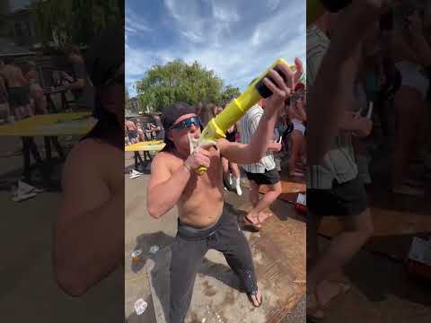 And that’s how you shotfun a beer. #beer #party #summer