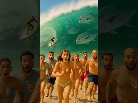 Veja a Força das Ondas 😱 #vfx #praia #efeitosvisuais #tecnologiacriativa #shorts