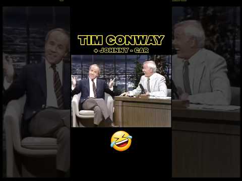 "Do I need a ticket?" Tim Conway's car stolen🤭 #short #timconway #johnnycarson