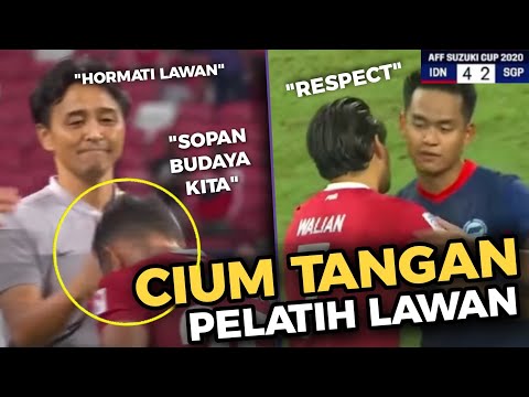 MENANG TETAP RENDAH HATI🙏 RESPECT LIHAT yg dilakukan Pemain Timnas Usai Laga Indonesia vs Singapura