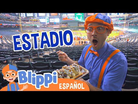 Blippi visita un estadio de beisbol ⚾ | Blippi Español | Videos educativos para niños | Aprende