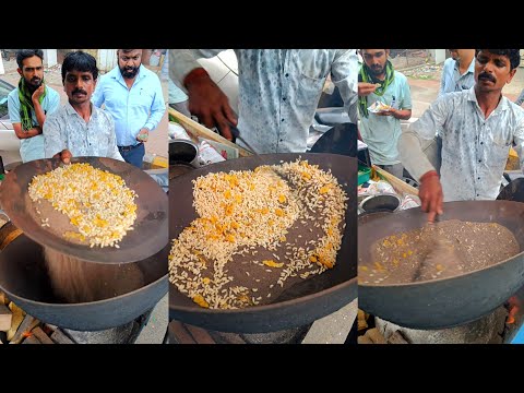 Kya Apne Kabhi Garam Bhel Khaya Hai ? Oil Free Cooking Desi Style Hot Puff Rice Bhel