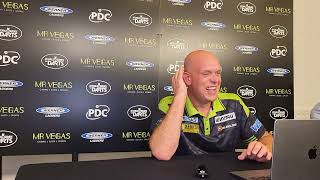 Michael van Gerwen believes Luke Littler is the favorite at The Nordic Darts Masters 2026