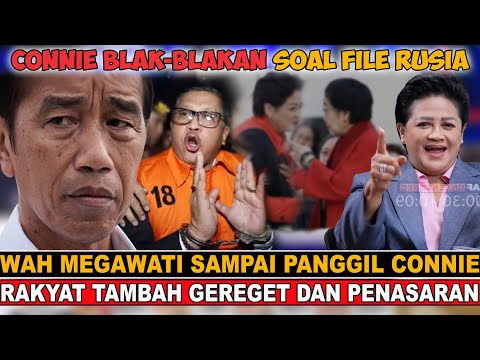 A1 MERINDING❗CONIE BLAK BLAKAN SOAL DOKUMEN RUSIA❗MEGAWATI SAMAPAI PANGGIL CONIE BAKRI❗