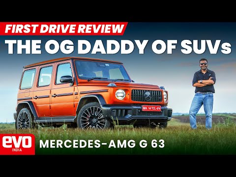 The Mercedes-AMG G 63 is ridiculously quick and sold out till 2025 | First Drive Review | @evoIndia