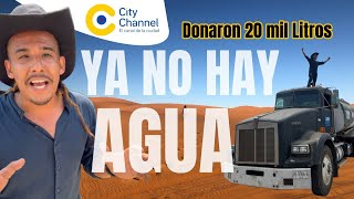 REGAPARTIENDO 20 MIL LITROS DE AGUA