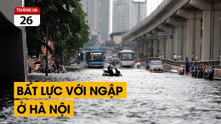 Hà Nội ngập há mồm. Bà con dùng đơn vị "hải lý" để đo khoảng cách.