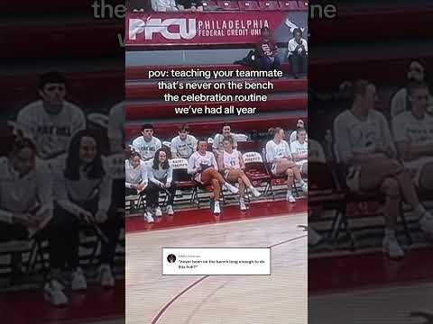 Teaching the starters bench moves 😭🔥 #shorts