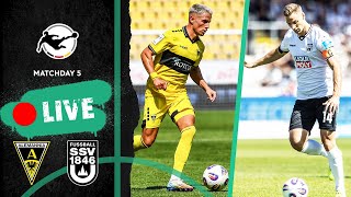 LIVE 🔴 Alemannia Aachen vs. SSV Ulm | 3rd Division 2025/26