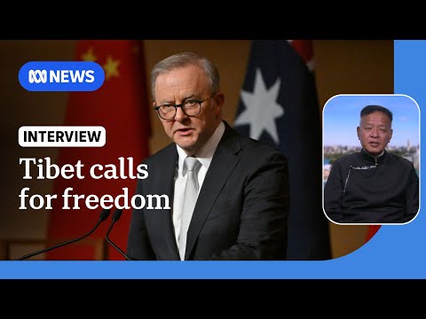 YouTube video thumbnail: Tibetan Government-in-Exile Visits Australia Calling for Freedom