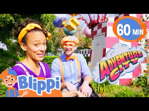 Blippi x Meekah Adventure City | Blippi | Shows for Kids - Explore With Me!