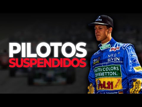 PILOTOS de F1 que FUERON SUSPENDIDOS