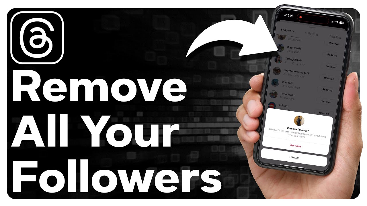 Does Threads Remove Followers  2025