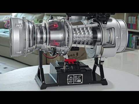 Building the World's First Turboshaft Helicopter Engine #stirlingkit
