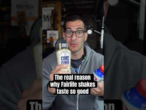 The real reason why Fairlife protein shakes taste so goodโฆ #protein #proteinshake #supplements