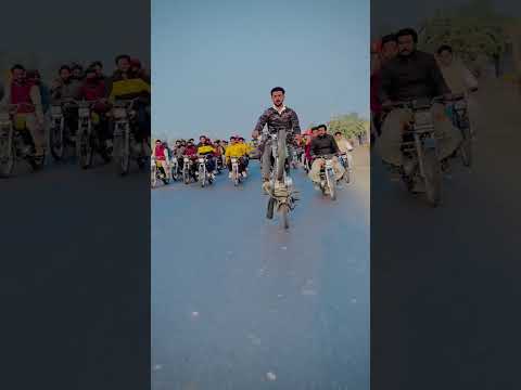 A bahawalpur one wheelling karava #bikestunts #stunt #jani #janichamp46wheelling