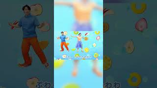 フルーツポンチ！🍓🍊🍌covered by うたスタ｜video by おどりっぴぃ｜泣き止む｜喜ぶ｜童謡｜こどものうた｜てあそび｜ダンス｜振り付き｜#おかあさんといっしょ #shorts