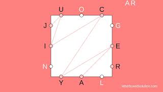New York Times NYT Letter Boxed Solution and Answers for July 10, 2026