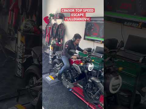 CB650R TOP SPEED ESCAPE FULLDIANOVIC ZERO BALA 🚀🏁