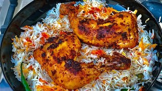 കുക്കറിൽ എളുപ്പ ത്തിൽ തന്തൂരി മന്തി/Easy chicken Mandi/Easy cooker mandi