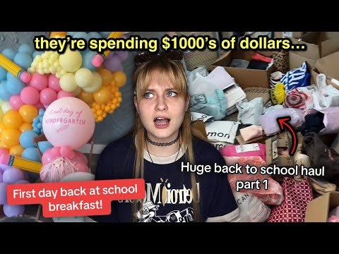 Have "Back To School" Hauls on TikTok Gone Too Far...?