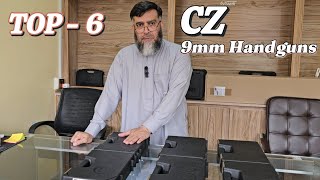 TOP-6 CZ 9MM PISTOLS UNBOXING AND REVIEW. #9mmpistol #czpistol #cz