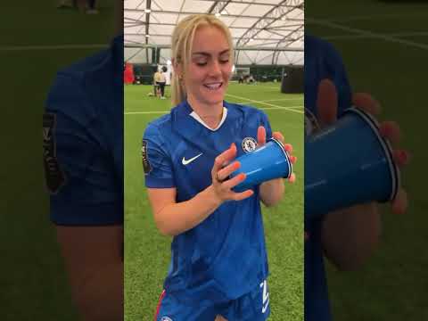 The cup game challenge. 😅