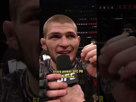 One of the best octagon interviews? 🤔 #ufc