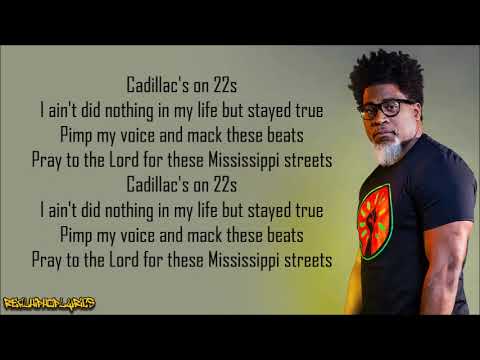 David Banner - Cadillac on 22's (Lyrics)