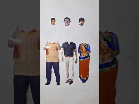 Jethalal 🤠 Ravi Teja 😎 Joseph Vijay 🤓 Daya Bhabhi 😃Wrong hand challenge ❤️‍🔥😜#shorts #viral #funny