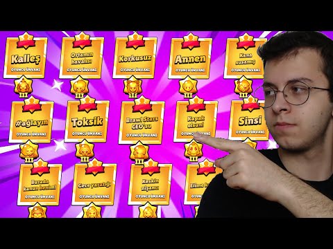 OYUNDA ALMANIZ GEREKEN EN İYİ 20 ÜNVANI SIRALADIM !! BRAWL STARS