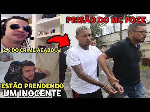 LUQUETA E SUPER XANDÃO REAGINDO A PRISÃO DO MC POZE DO RODO