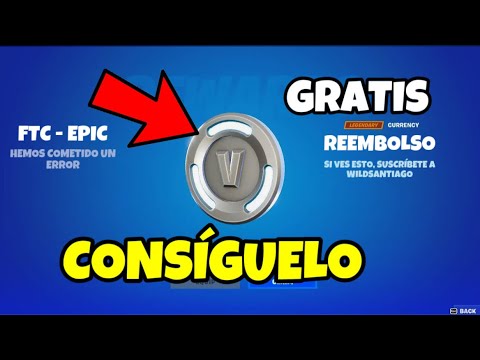 *GRATIS* FORTNITE REGALA DINERO POR ESTE ERROR! DEMANDA A EPIC GAMES! COMO REEMBOLSAR PAVOS!? 2025