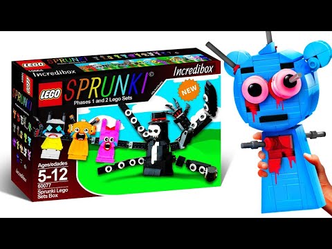 Construí TODOS LOS Personajes de SPRUNKI en LEGO! SET de SPRUNKI INCREDIBOX y minifiguras 🚀