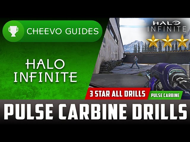 Halo Infinite - 3 Star Weapon Drills | Pulse Carbine *9/9 STARS*