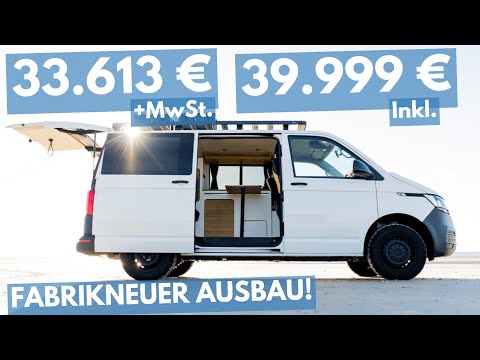 WOHNMOBIL 33.613,- € netto = 39.999,- € Nagelneuer Ausbau VW T6.1 Offtrack Bulli mit allen Extras!