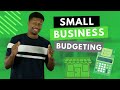 Creating a Budget for Your Small Business