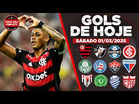 ⚽️ TODOS OS GOLS DESTE SÁBADO 01/03/2025 GOLS DOS ESTADUAIS, GOLS DE HOJE, GOLS DO DIA (COMPLETO)