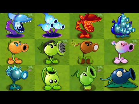 Every Pea Plants Power-Up! in Plants Vs Zombies 2