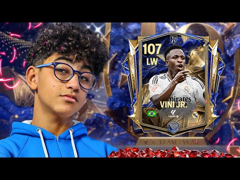 اول واصغر يوتيوبر مصري يختم بكجات ال UTOTY !! 🔥😱 كسبت اغلي مهاجم +107 🤩