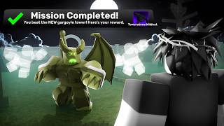 I Beat the New GARGOYLE Tower Solo in Rivals