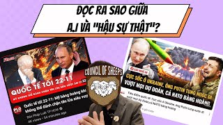 FAKE NEWS, A.I, VÀ ĐỌC GÌ GIỮA "HẬU SỰ THẬT" | TRIẾT HỌC ĐẠI CHÚNG | Hội Đồng Cừu