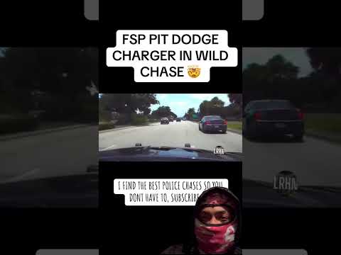DODGE CHARGER GETS PITTED BY FSP #carcommunity #policechase #police #cops #charger #rt #sxt #srt