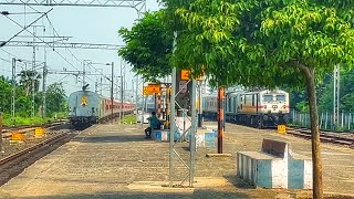 Dangerous 260kmph SPEED Crossing Kolkata Jammu Tawi vs Sealdah Jammu Tawi Express