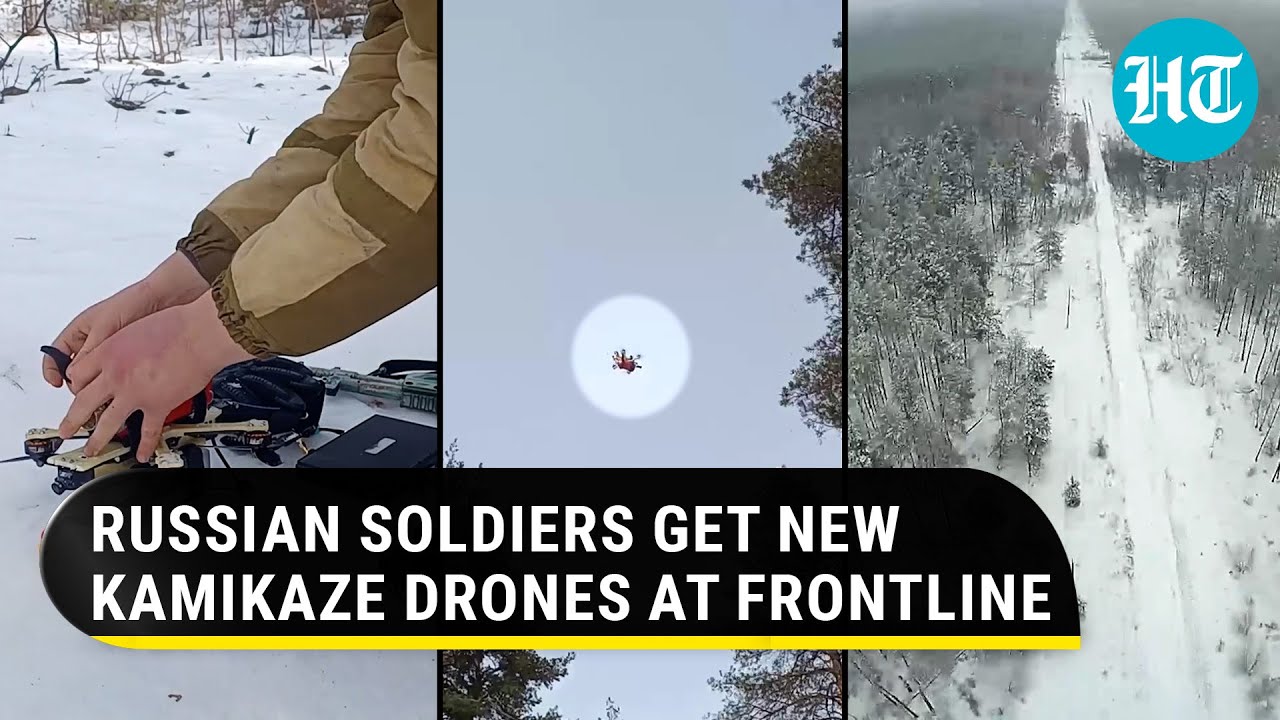 Putin gives New Kamikaze Drones to Russian Troops