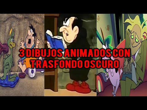 3 Dibujos Animados con Trasfondos Oscuros