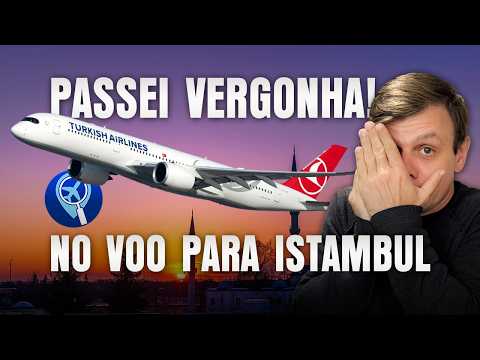 Como é voar na classe econômica da Turkish Airlines para Istambul | Airbus A350
